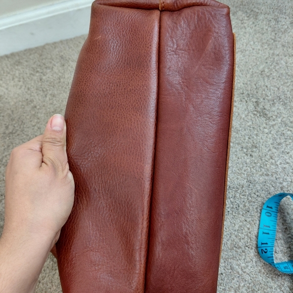 Portland Leather Goods Brown Leather Handbag - Picture 11 of 15